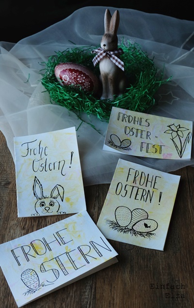 Frohe-Ostern-marmorierte-Karten