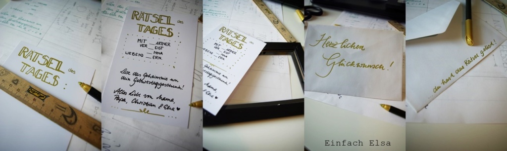 {DIY} Eine Reise als Rätsel verpackt • Einfach Elsa